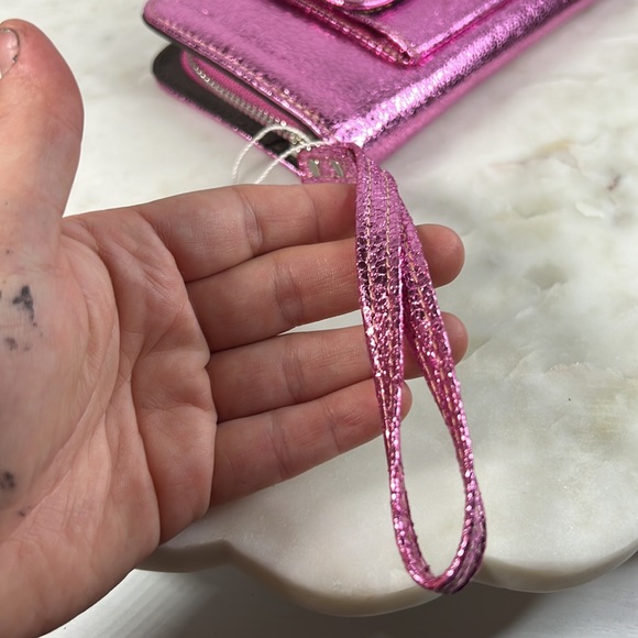 American Bling Pink metallic wallet - Picture 16 of 16